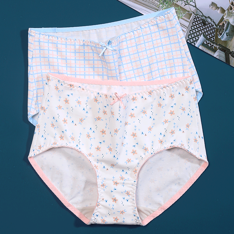 蝶安芬内裤女纯棉新款彩棉2025新款少女全棉裆抗菌女士短裤三角裤,淘宝优惠券,粉丝福利购,淘宝优惠卷