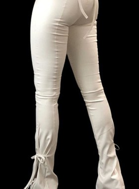 极速Nibber Fashionable Bandage Hollow Y2K StyQle Trousers Wo