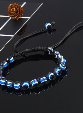 极速Turkish Jewelry Handmade Amulet Nazar Evil SBlue Lucky E
