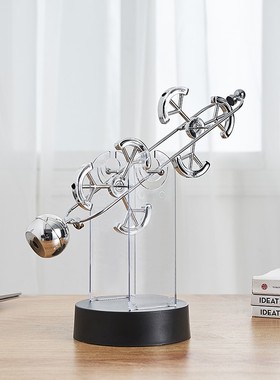 极速北欧创意牛顿摆球磁s悬浮摆件装饰品家居办公室书房桌面混沌