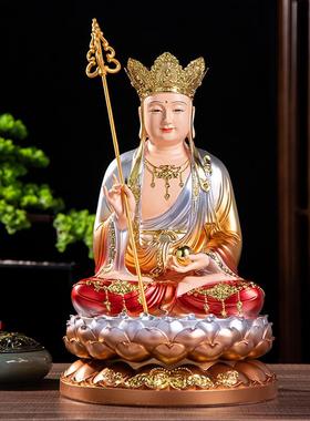 12寸地藏王菩萨 16寸本愿  树脂佛像地藏菩萨像19寸地藏王平安