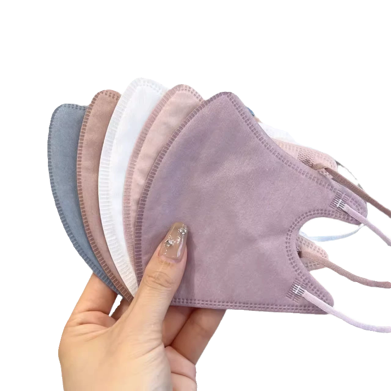 玻尿酸小冰皮蕉下防晒口罩女2025新款一次性口罩冰感UPF50+3d立体 - 图3