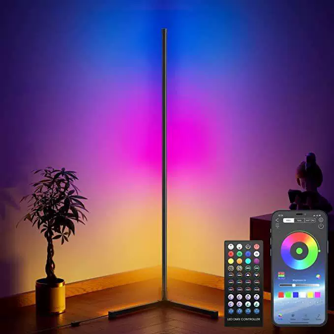 Напольная лампа RGB Фантом Хранитель Гостиная спальня Обстановка Bluetooth Уголок плазма 267 музыкальные правила мариновать свет