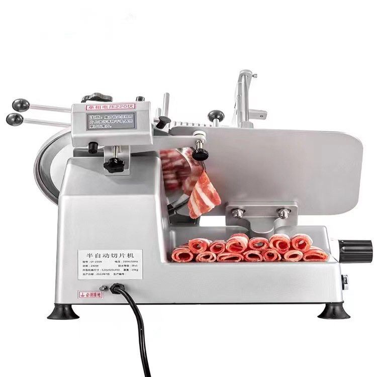 羊肉卷半自动切肉机商用切片机肥牛卷机切菜切土豆8/10/12寸刀片,淘宝优惠券,粉丝福利购,淘宝优惠卷
