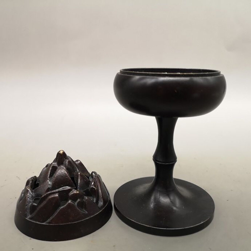 极速仿古做旧紫铜色博山炉家居摆件古玩铜器收S藏熏香炉铜香炉,淘宝优惠券,粉丝福利购,淘宝优惠卷