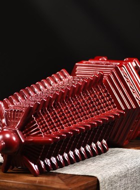 极速木质13层红色文昌塔摆件实木制十H三层宝塔工艺礼品升学送礼