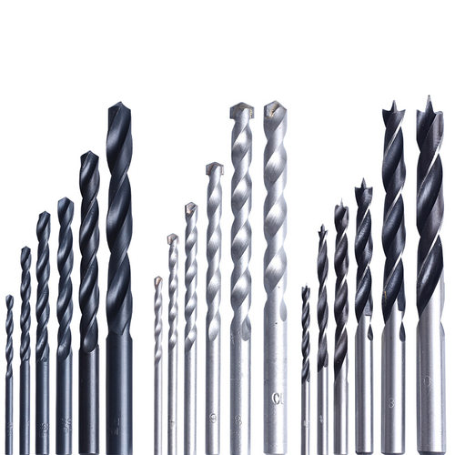 博锋BLU-MOL 高速钢钻头水泥钻头石工钻三尖木工混合钻头18件套装 - 图2