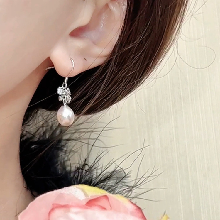 六桂福珠宝S925银蝴蝶结耳坠女独特绝美耳饰新款适合春天新年礼物,淘宝优惠券,粉丝福利购,淘宝优惠卷