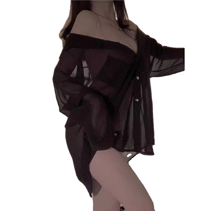 情侣睡衣女小个子高级感吊带睡裙秋冬款新款男友风衬衫纯欲家居服,淘宝优惠券,粉丝福利购,淘宝优惠卷