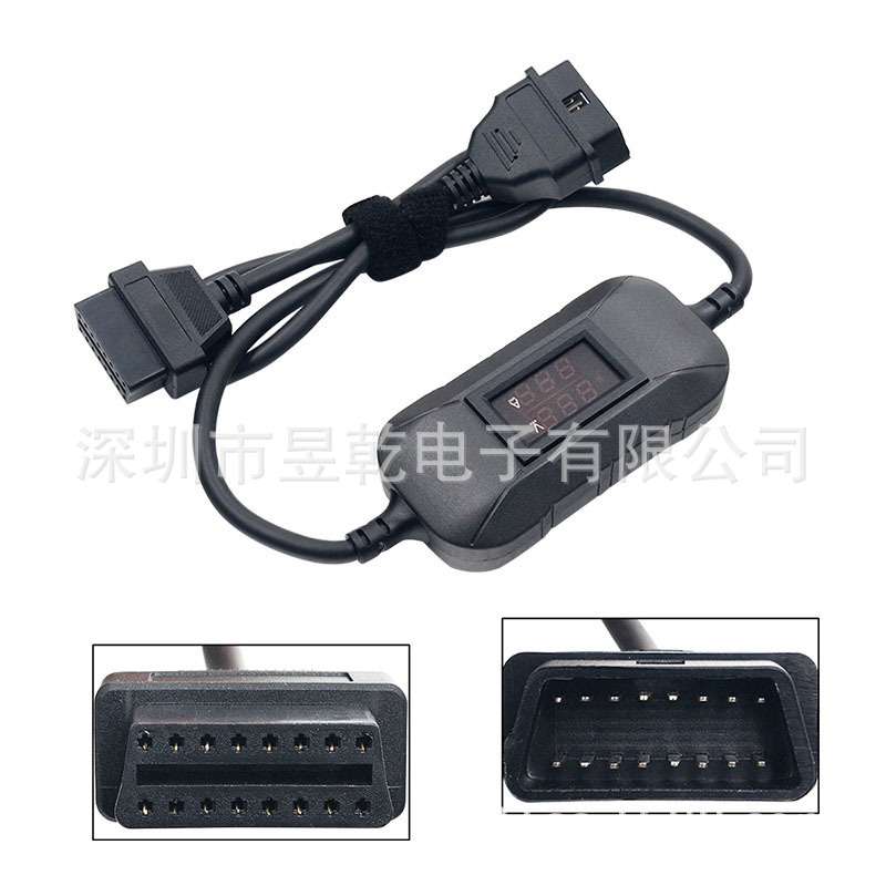 24V to 12V Heavy Duty Truck Adapter Cable 24V-12V 汽车转接器 - 图1