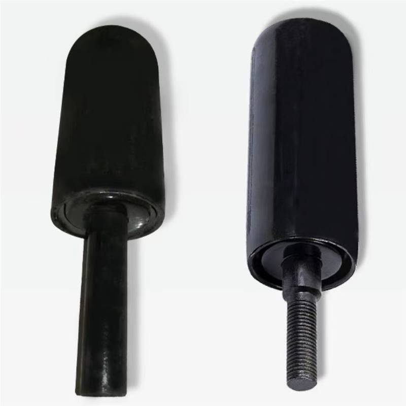 极速立辊输送带挡边轮传送r机立辊皮带防跑偏辊60-150带丝扣滚筒 - 图0