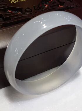 极速天然翡翠色h紫罗兰冰种玻璃种巴西玉髓手镯手环 招财吉祥转运