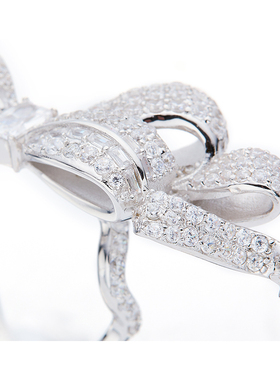 极速谭维维同款fNana Jacqueline轻奢立体蝴蝶结戒指女CHENSHOP设