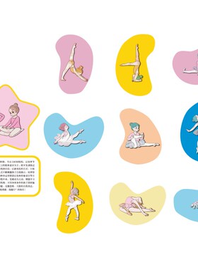 新品舞蹈阶段文化墙面装饰教w室布置贴幼儿园环创材料主题艺术培