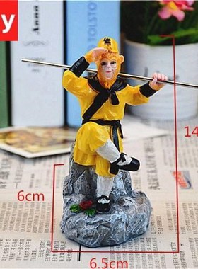 速发新款 齐天大猴摆件模装西游记圣哥孙行者造型树脂创意型饰