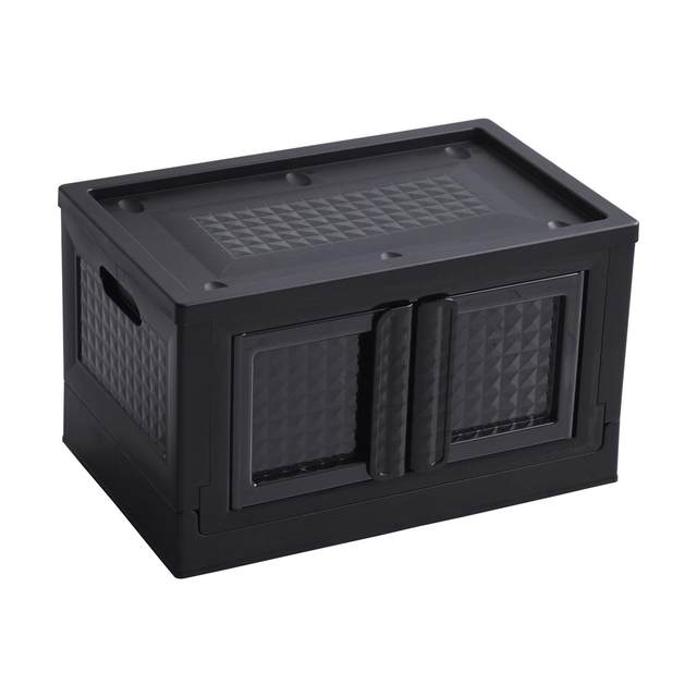 Plastic storage cabinet Storage cabinet Camping storage box Clothing foldable bedroom storage box Household first-class materials