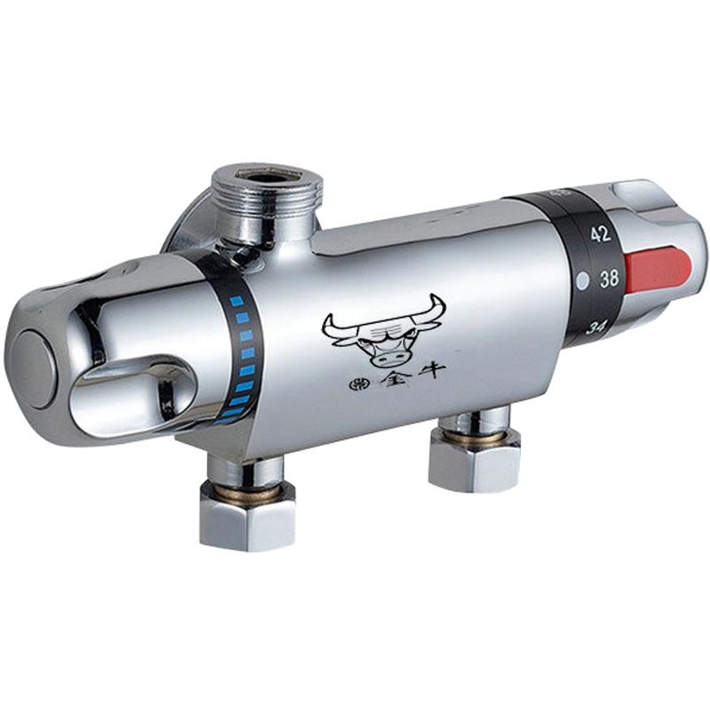 Taurus thermostatic valve exposed solar shower mixing valve hot and cold faucet household water heater automatic water temperature