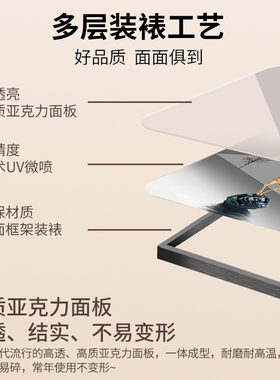 客厅数码万年历电子挂钟插电款