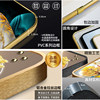 New Chinese style perpetual calendar electronic clock restaurant decorative painting wall clock living room home watch wall calendar silent clock watch
