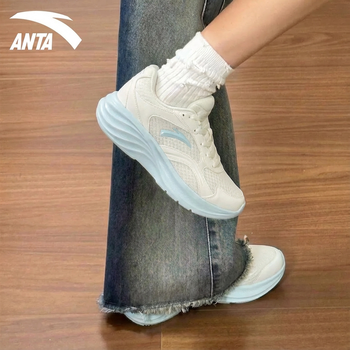 安踏运动鞋女鞋冬季新款星云2跑步鞋轻便软底休闲青少年体测跑鞋,淘宝优惠券,粉丝福利购,淘宝优惠卷