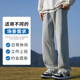 Black jeans jeep trousers loose wide leg pants for men