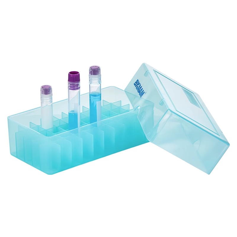 极速塑料冻存盒81100r格孔5ml液氮冷冻EP试管盒标本样本实验室收 - 图3