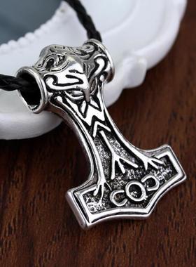 极速AvengersA7-4-635 Quatke Thor Thor Leather Rope Necklace