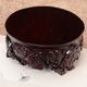 Solid wood round Taishan stone whole wood root carving base