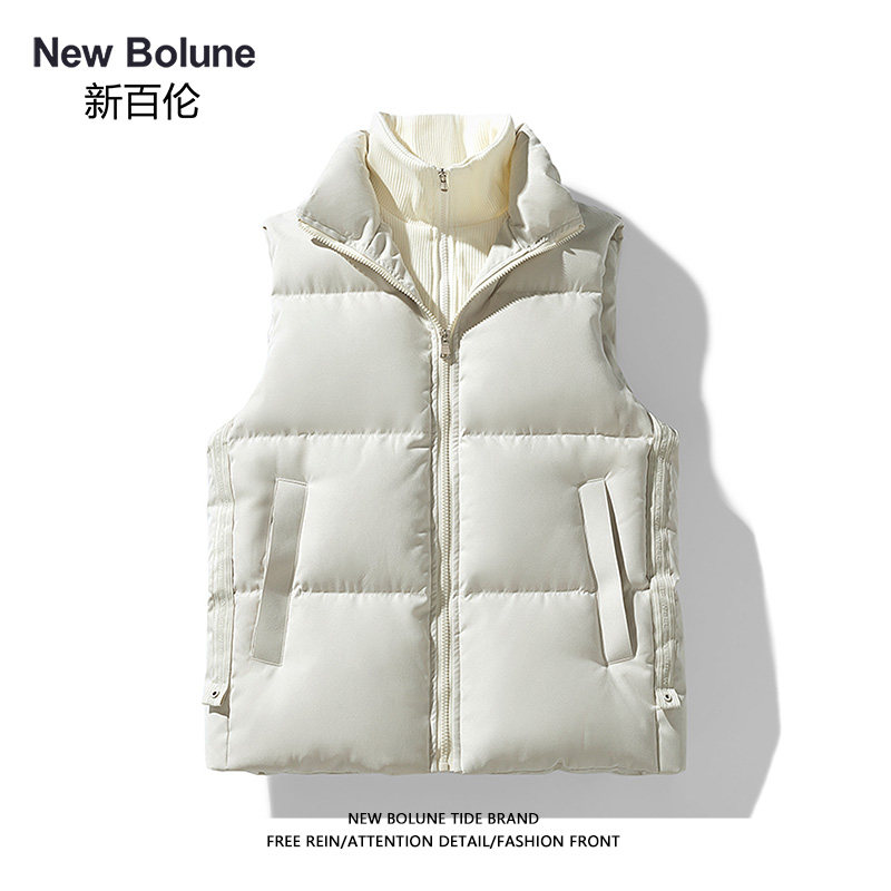 NEW BOLUNE/新百伦假两件羽绒马甲男士冬季轻便款百搭防寒服外套,淘宝优惠券,粉丝福利购,淘宝优惠卷