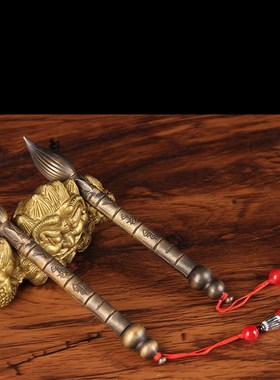 速发铜文昌笔挂件 铜文送笔摆件黄铜文昌笔挂件生学昌礼物