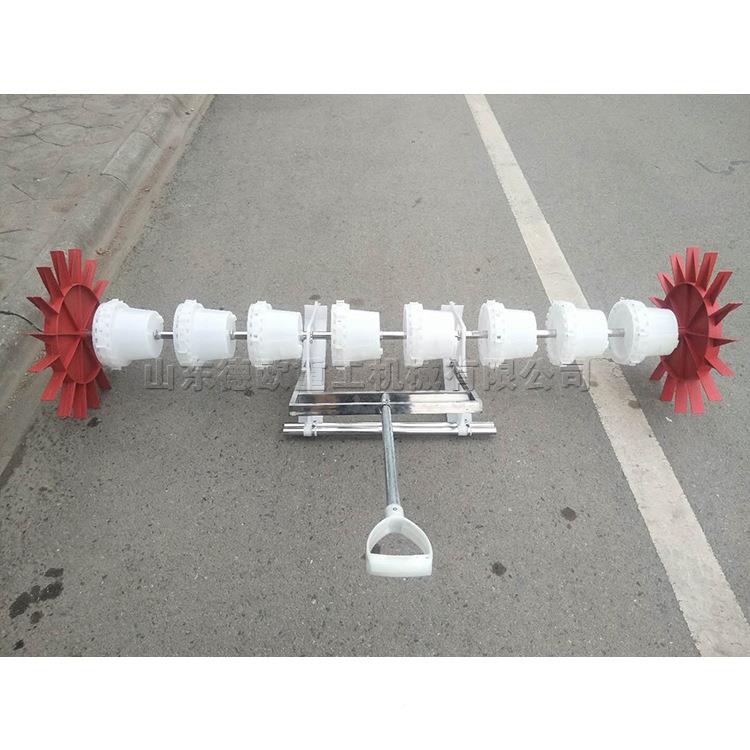 米种油菜玉水稻手拉IIU式直播机 稻下直播田穴播点播机 规模化种 - 图2