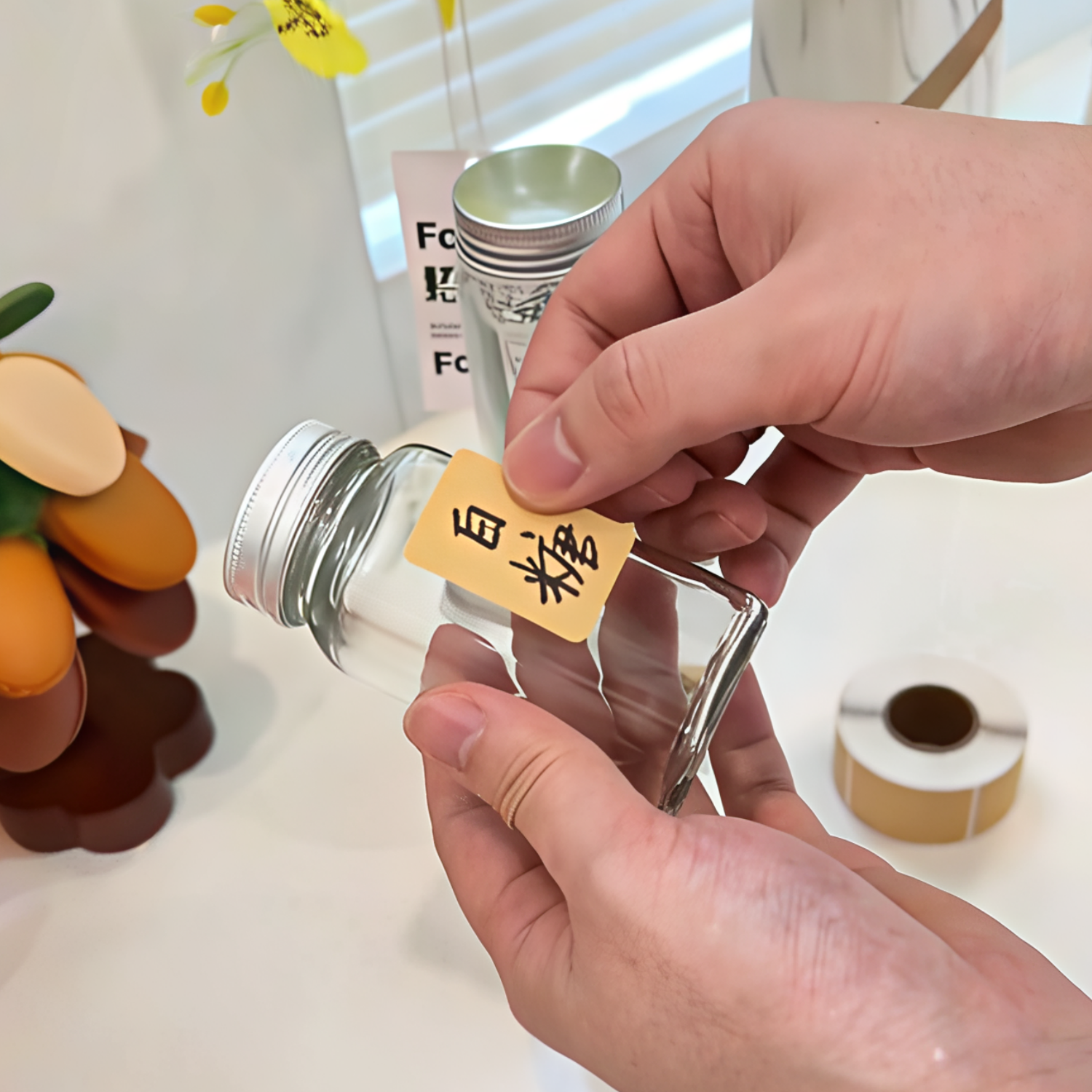 快递上门取件码便利贴纸学生空白标签贴纸自粘姓名目录记号分类贴 - 图2