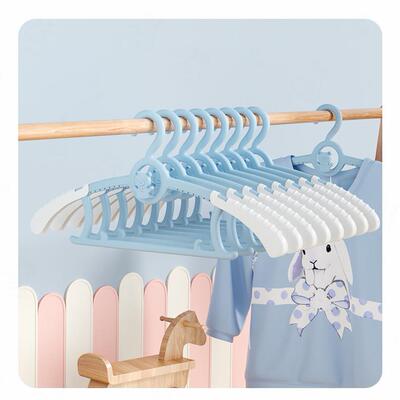 家用儿童新生婴儿宝宝专用晾衣服架子小孩中童大童挂衣撑