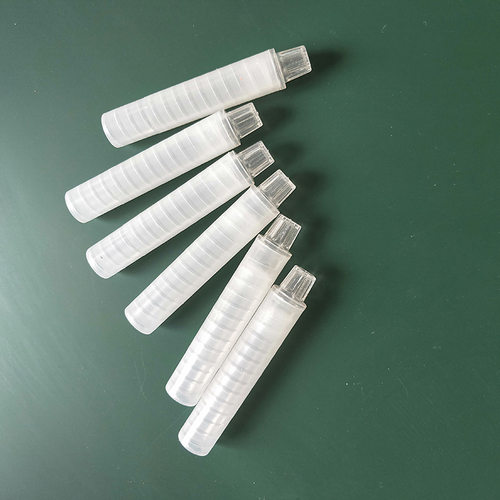 千汇粉笔延长器办公水溶性粉笔套无尘粉笔旋转粉笔套透明粉笔夹 - 图1