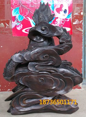 纯铜骑龙观音观音摆件铜站龙观音 铜净瓶观音菩萨摆件家居铜器