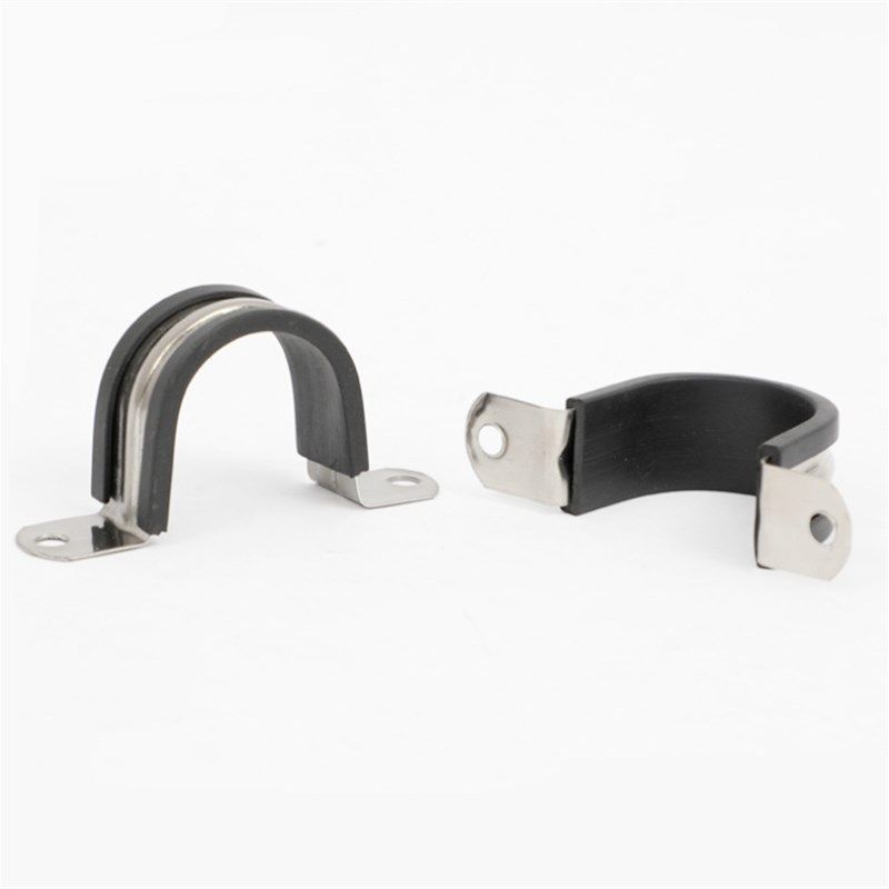 304不锈钢钢管卡扣夹U型带连胶条骑马卡箍管卡子固定电缆喉箍锁紧,淘宝优惠券,粉丝福利购,淘宝优惠卷