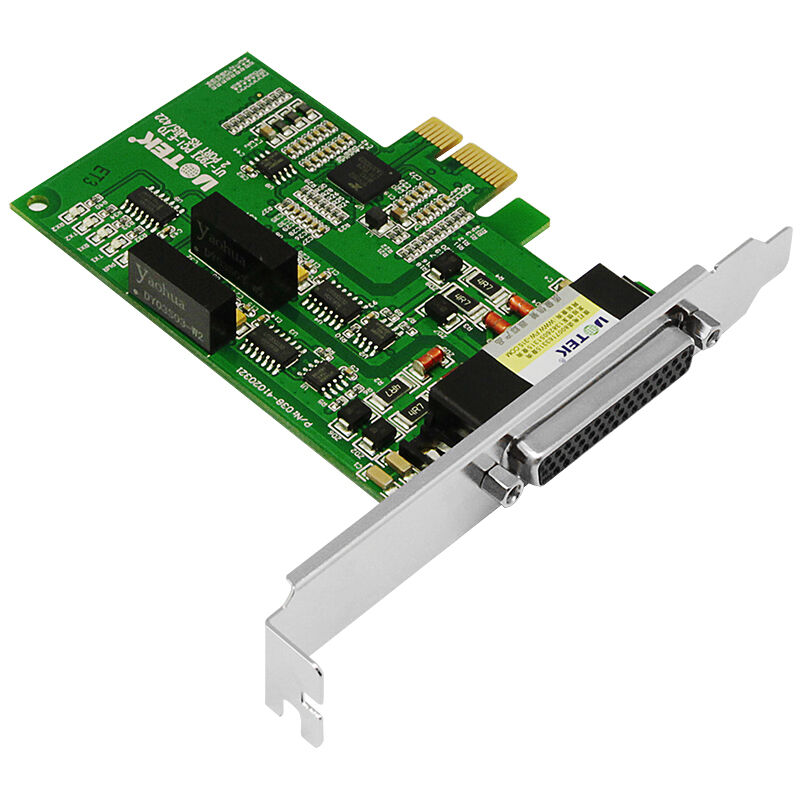 宇泰UT-792I pci-e转2口RS485/422串口工业级PCI-E串口扩展卡-图2