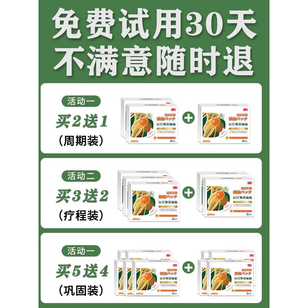 前脚掌疼痛贴膏脚底板疼痛缓解足底疼痛走路疼痛足跟骨刺疼消痛贴 - 图3