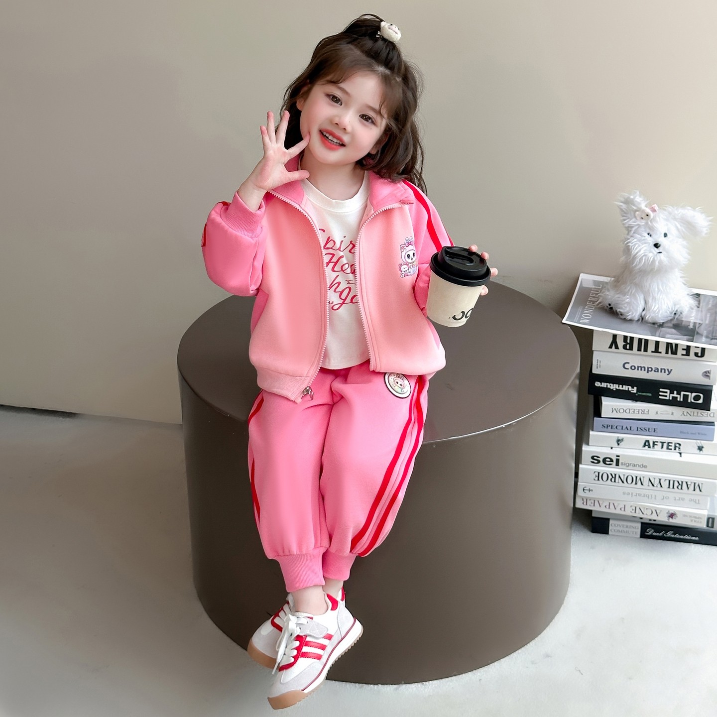 女童外套2026新款春秋季套装拉布布labubu棒球服秋装女孩儿童衣服,淘宝优惠券,粉丝福利购,淘宝优惠卷