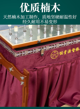 新款14针督脉灸箱后背灸具雷火灸背部龙骨隔姜灸滤烟款实木艾灸箱