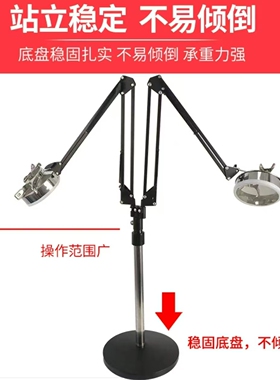 雷火灸艾灸支架悬灸艾灸架家用旋转多功能艾条固定架美容院落地夹