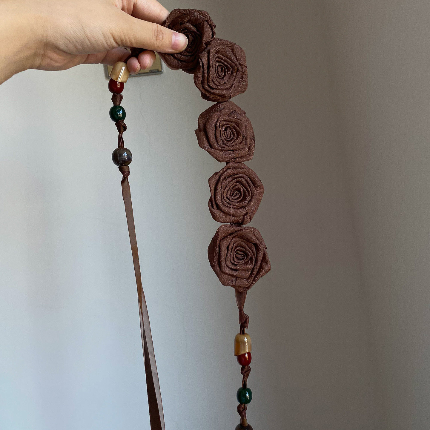 新中式民族风编织玫瑰腰带配裙子装饰吊带连衣裙腰链异域风配饰女,淘宝优惠券,粉丝福利购,淘宝优惠卷