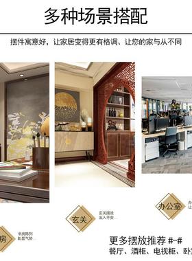 工厂直销马背白菜店铺办公室摆设送礼乔迁礼品树脂工艺品招财摆件