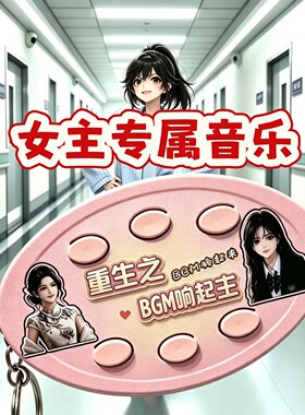 AI 漫剧发声钥匙扣重生之我是男主女主六格按键 BGM 语音包挂件