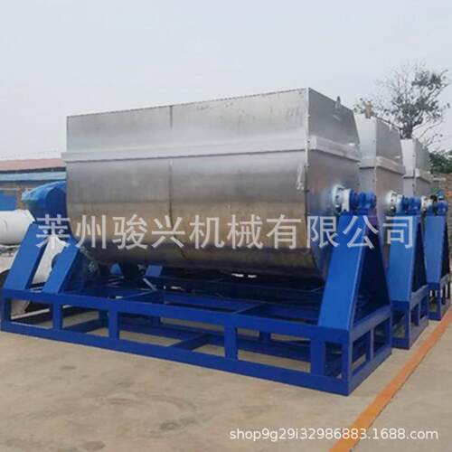 厂家直销 10吨卧式真石漆混合机 带自动灌装 翻斗式真石漆搅拌机 - 图0