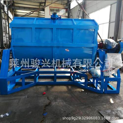 厂家直销 10吨卧式真石漆混合机 带自动灌装 翻斗式真石漆搅拌机 - 图1