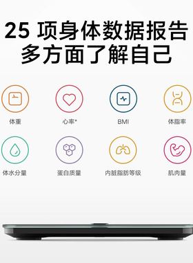 米家体脂秤S400ProTFT彩屏家用