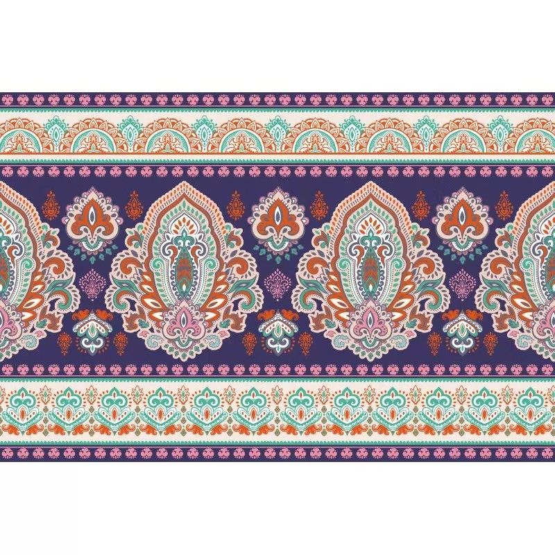 瑜伽馆建筑民族风摩洛哥墙纸哥特式酒店会所客厅餐厅卧室民宿壁纸,淘宝优惠券,粉丝福利购,淘宝优惠卷