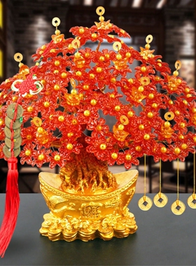 DIY手工串珠发财树材料包串珠家居饰品摆件简单动手绢花其他雏菊