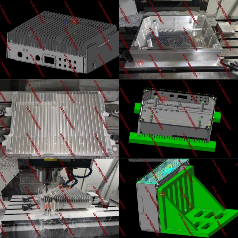 Mastercam2022数控加工工艺视频教程航空件新能源件异形薄壁件-图1